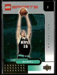 Pau Gasol #3 Basketball Cards 2003 Upper Deck Lego Prices