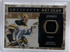 Jeremy Swayman [Autograph] Hockey Cards 2022 Upper Deck Artifacts Net Gear Prices