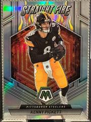 Kenny Pickett [Silver] #SF-KP Football Cards 2023 Panini Mosaic Straight Fire Prices