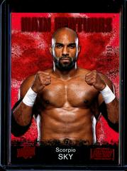 Scorpio Sky [Red] Wrestling Cards 2021 Upper Deck AEW Main Features Prices