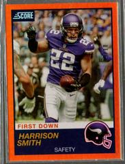 Harrison Smith [First Down] #237 Football Cards 2019 Panini Score Prices