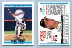 Andy Benes #524 Baseball Cards 1992 Donruss Prices