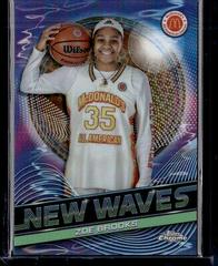 Zoe Brooks [Orange Basketball] #NW-19 Basketball Cards 2023 Topps Chrome McDonald's All American New Waves Prices