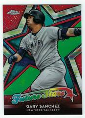 Gary Sanchez [Red Refractor] #FS-3 Baseball Cards 2018 Topps Chrome Future Stars Prices