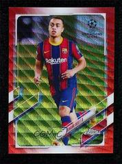 Sergino Dest [Red Wave] Soccer Cards 2020 Topps Chrome UEFA Champions League Prices
