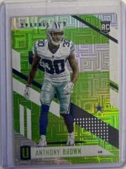Anthony Brown [Green] #101 Football Cards 2017 Panini Unparalleled Prices