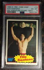 Tito Santana Wrestling Cards 1985 O Pee Chee WWF Prices