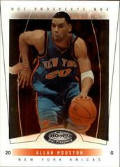 Allan Houston #50 Basketball Cards 2004 Hoops Hot Prospects Prices