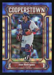 Ivan Rodriguez [Blue] #CT1 Baseball Cards 2023 Panini Donruss Cooperstown Prices