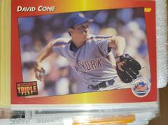 David Cone #35 Baseball Cards 1992 Panini Donruss Triple Play Prices