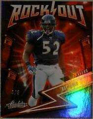 Ray Lewis [Spectrum Purple] #16 Football Cards 2023 Panini Absolute Rock Out Prices