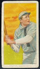 Francis Pfeffer #NNO Baseball Cards 1909 T206 Piedmont 350-460 Factory 25 Prices