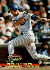 Ryne Sandberg #600 Baseball Cards 1993 Stadium Club Prices