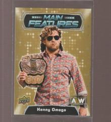 Kenny Omega [Gold] Wrestling Cards 2022 Upper Deck AEW Main Features Prices