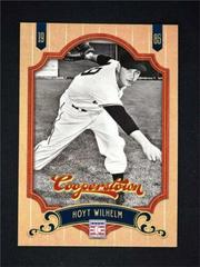 Hoyt Wilhelm Baseball Cards 2012 Panini Cooperstown Prices