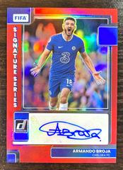 Armando Broja [Red] Soccer Cards 2022 Panini Donruss Signature Series Prices
