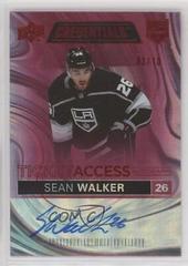 Sean Walker [Red] Hockey Cards 2021 Upper Deck Credentials Ticket Access Autographs Prices