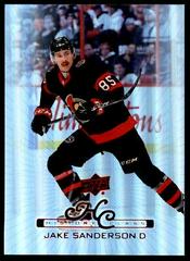 Jake Sanderson #HC-16 Hockey Cards 2022 Upper Deck 1999-00 Retro History Class Prices