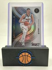 Nikola Jokic [Silver] #16 Basketball Cards 2022 Panini Select Unstoppable Prices