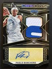 Paolo Banchero [Jersey Autograph Yellow] #226 Basketball Cards 2022 Panini Obsidian Prices