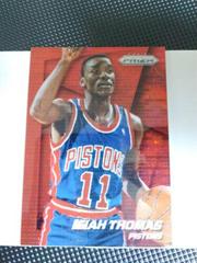 Isiah Thomas [Red Pulsar Prizm] #162 Basketball Cards 2014 Panini Prizm Prices