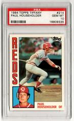 Paul Householder #214 Baseball Cards 1984 Topps Tiffany Prices