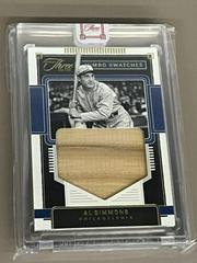 Al Simmons [Gold] #JS-AS Baseball Cards 2022 Panini Three and Two Jumbo Swatches Prices