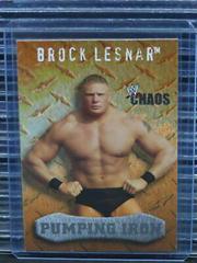 Brock Lesnar #86 Wrestling Cards 2004 Fleer WWE Chaos Prices