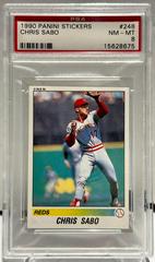 Chris Sabo #248 Baseball Cards 1990 Panini Stickers Prices