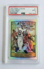 Randy Moss [Refractor] #1 Football Cards 1999 Topps Chrome Prices