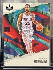 Ben Simmons [Amethyst] #46 Basketball Cards 2019 Panini Court Kings Prices