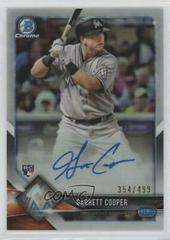 Garrett Cooper [Refractor] Baseball Cards 2018 Bowman Chrome Rookie Autographs Prices