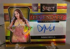 Nikki Bella [Gold Prizm] #LS-NBL Wrestling Cards 2022 Panini Select WWE Legendary Signatures Prices