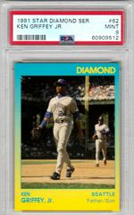 Ken Griffey Jr. #62 Baseball Cards 1991 Star Diamond Series Prices