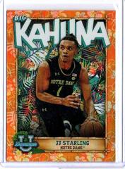 JJ Starling [Orange] #TBK-19 Basketball Cards 2022 Bowman Chrome University The Big Kahuna Prices