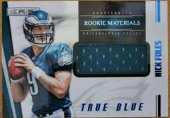 Nick Foles [True Blue] Football Cards 2012 Panini Rookies & Stars Prices