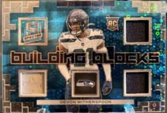 Devon Witherspoon #22 Football Cards 2023 Panini Spectra Building Blocks Prices