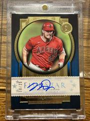 Mike Trout [Blue] #FSA-MT Baseball Cards 2022 Topps Five Star Autographs Prices