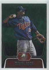 Miguel Sano [Green Refractor] Baseball Cards 2012 Bowman Platinum Prospects Prices