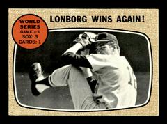 World Series Game 5 #155 Baseball Cards 1968 Topps Milton Bradley Prices