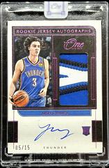 Josh Giddey [Pink] #RJ-JGD Basketball Cards 2021 Panini One and One Rookie Jersey Autographs Prices