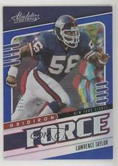 Lawrence Taylor [Spectrum Blue] Football Cards 2019 Panini Absolute Gridiron Force Prices