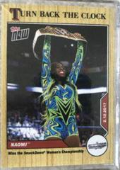 Naomi #7 Wrestling Cards 2021 Topps Now WWE Turn Back The Clock Prices