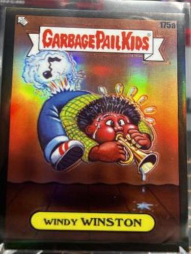 Windy WINSTON [Black Refractor] #175a Prices | 2022 Garbage Pail Kids ...