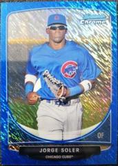 Jorge Soler [Blue] Baseball Cards 2013 Bowman Chrome Cream of the Crop Mini Refractor Prices