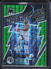 Anthony Edwards [Green] #20 Basketball Cards 2021 Panini Mosaic Thunder Lane Prices