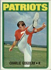Charlie Gogolak Football Cards 1972 Topps Prices