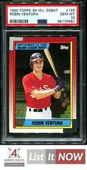Robin Ventura #129 Baseball Cards 1990 Topps Major League Debut Prices