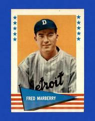 Fred Marberry #125 Baseball Cards 1961 Fleer Prices