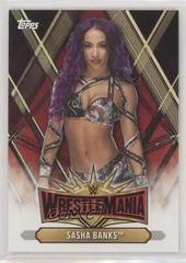 Sasha Banks #WM-43 Wrestling Cards 2019 Topps WWE Road to Wrestlemania 35 Roster Prices